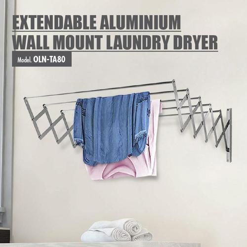 60Cm Wall Foldable Mounted Clothes Laundry Clothes Drying Rack