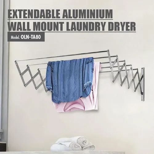 60Cm Wall Foldable Mounted Clothes Laundry Clothes Drying Rack