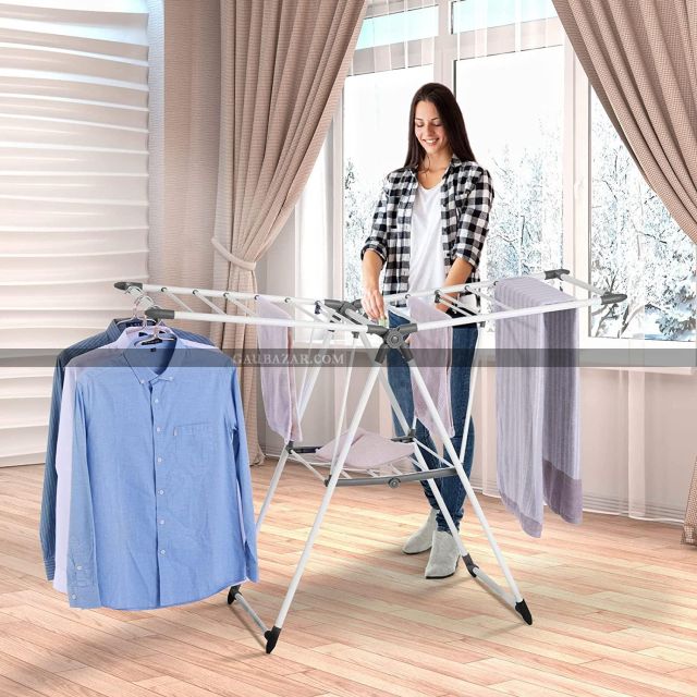 Folding Clothes Drying Rack Large Collapsible Laundry Drying Rack