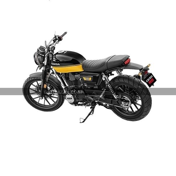 Honda CB350RS Black with Pearl Sports Yellow
