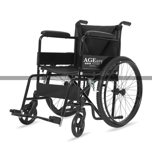 AGEasy Wheel Easy Foldable Wheelchair