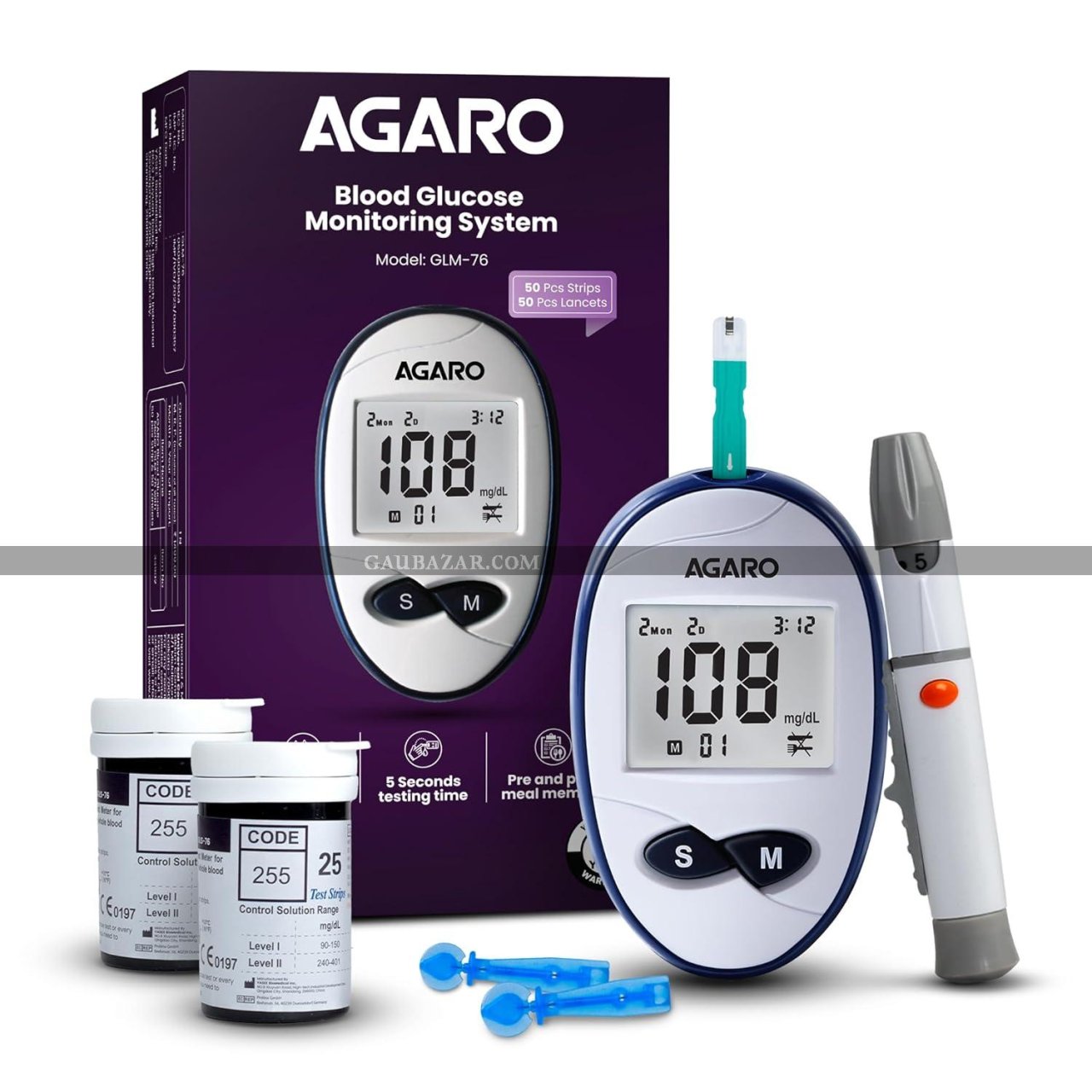 AGARO Glucometer