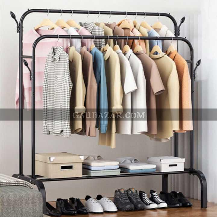Double Big Stand Hanger Clothes Hanger