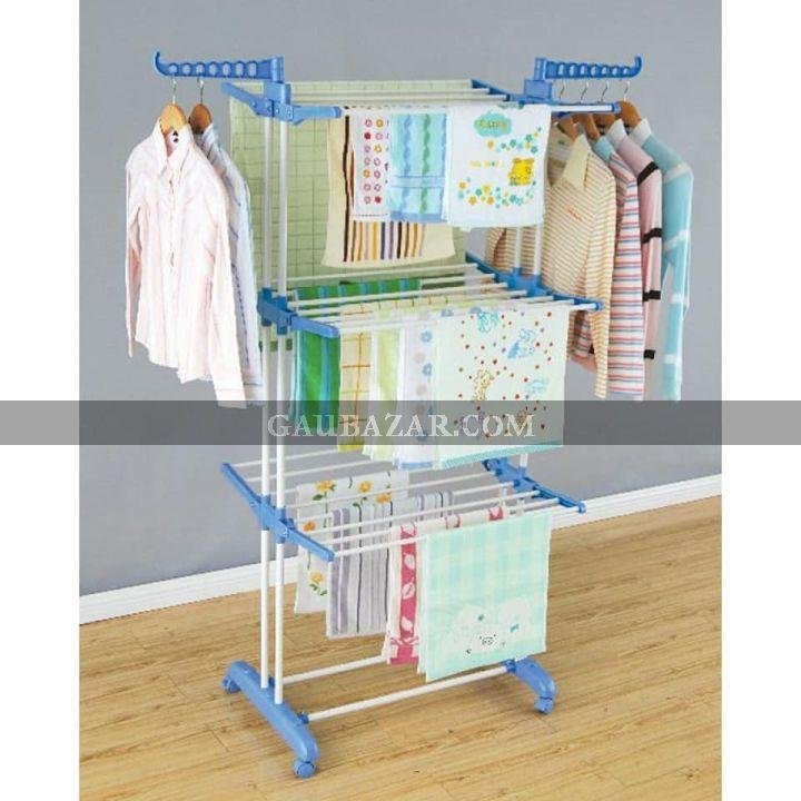 Folding Drying Clothes Rack 3 Layer
