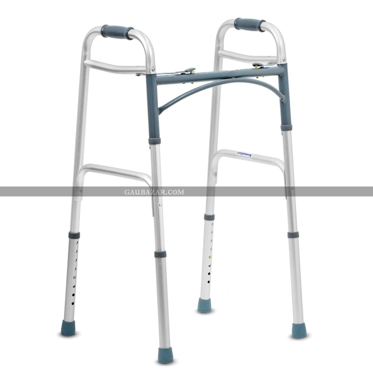 KosmoCare Lightweight Aluminum Height Adjustable Folding Walker
