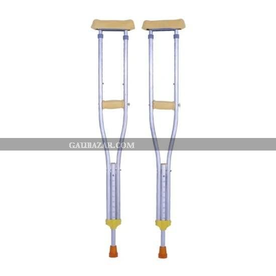 Under Arm Auxiliary Crutch Adjustable Support