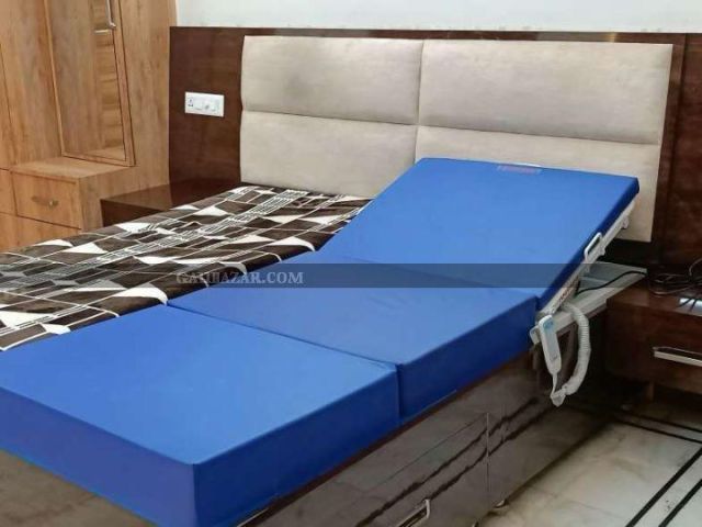 Orthopedic Motorized Recliner Backrest with PU Foam Mattress