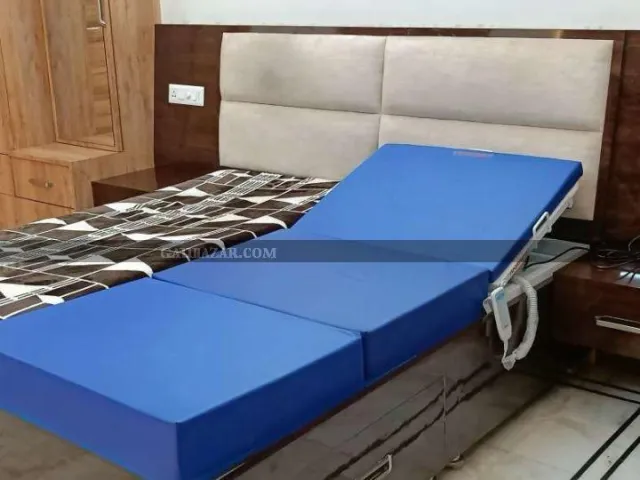 Orthopedic Motorized Recliner Backrest with PU Foam Mattress