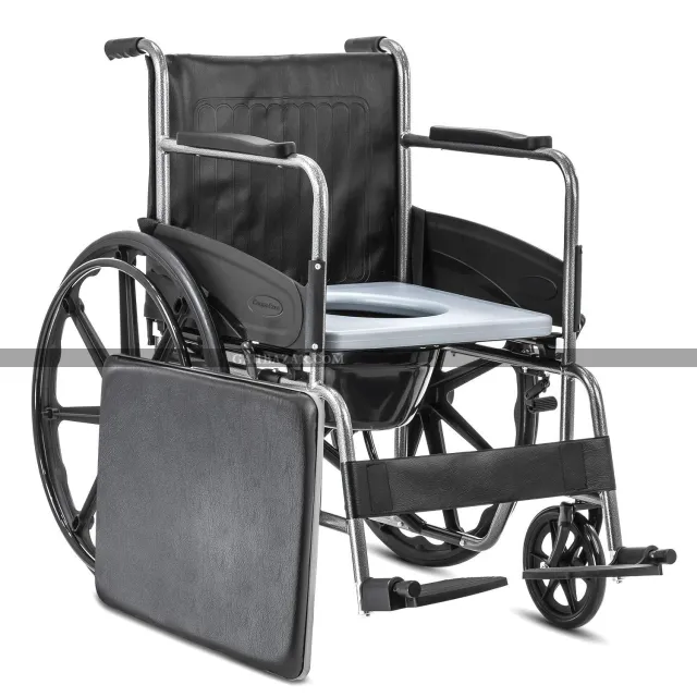 KosmoCare Dura Wheelchair With Commode