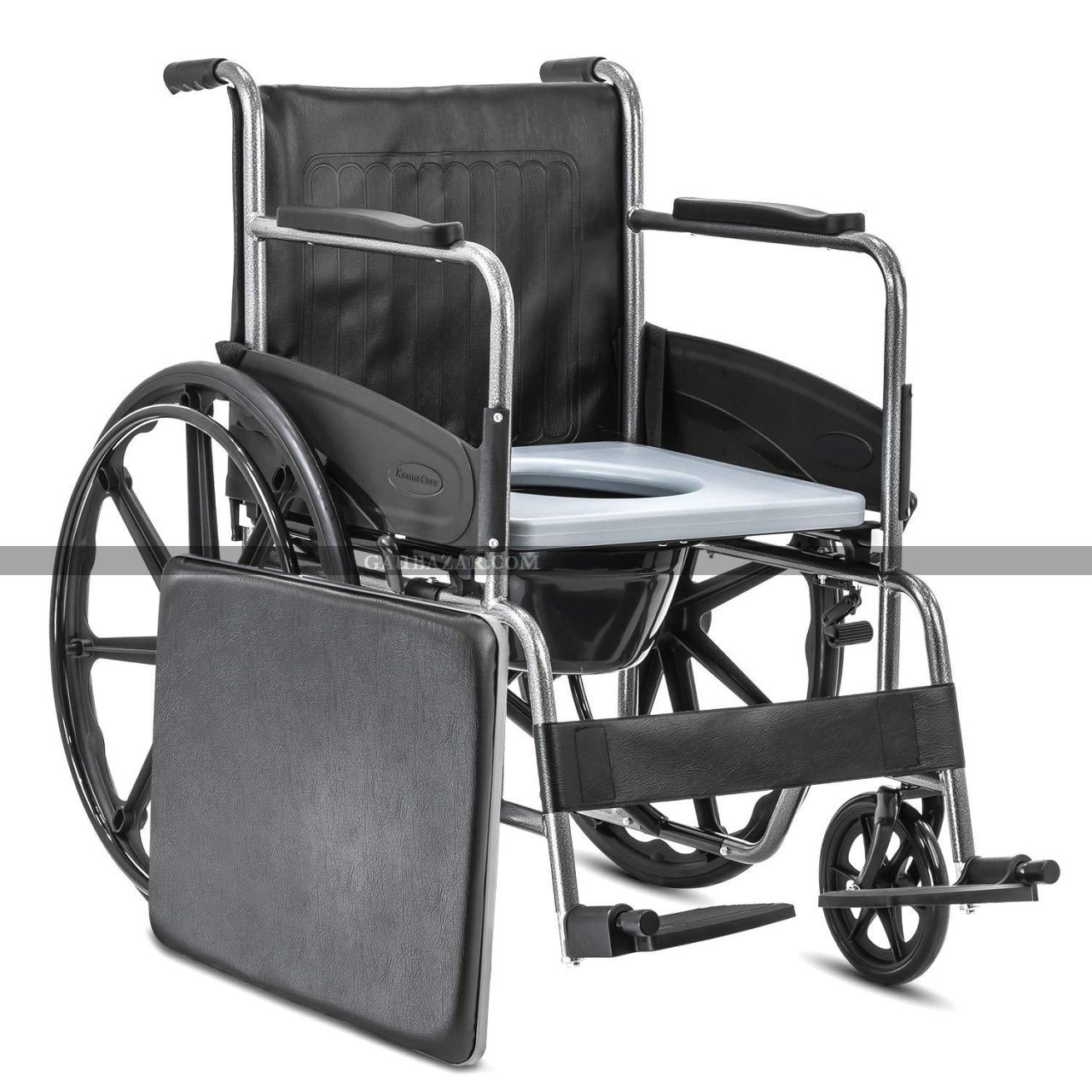 KosmoCare Dura Wheelchair With Commode