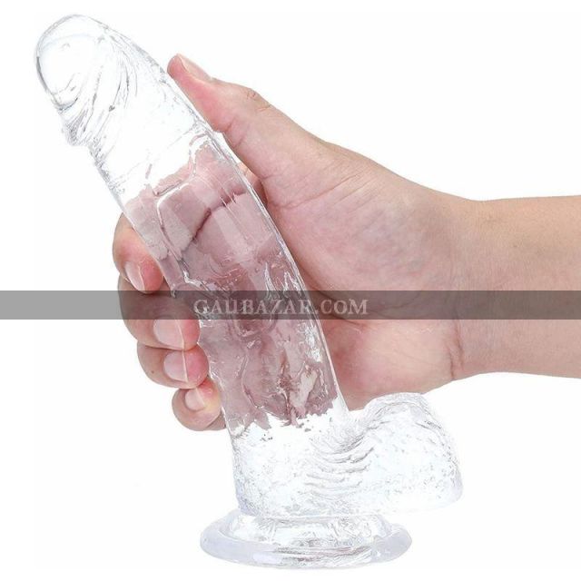 ICE GEM SUCTION CUP DILDO ❄️💎