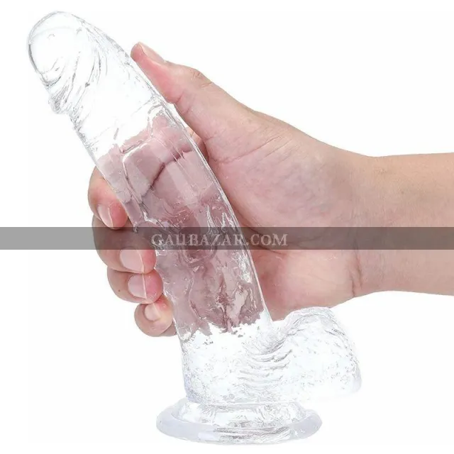 ICE GEM SUCTION CUP DILDO ❄️💎