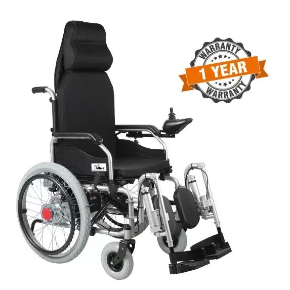 Reclining Electric Wheelchair with Lithium Battery