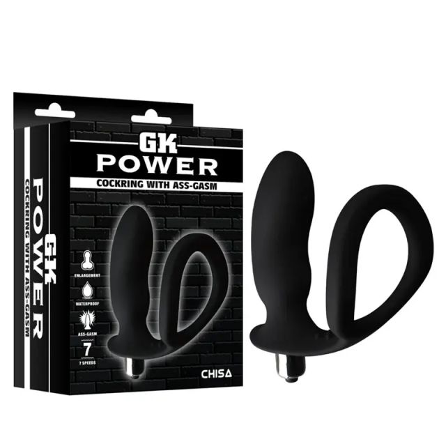 Dual Pleasure Ring with Anal Stimulation