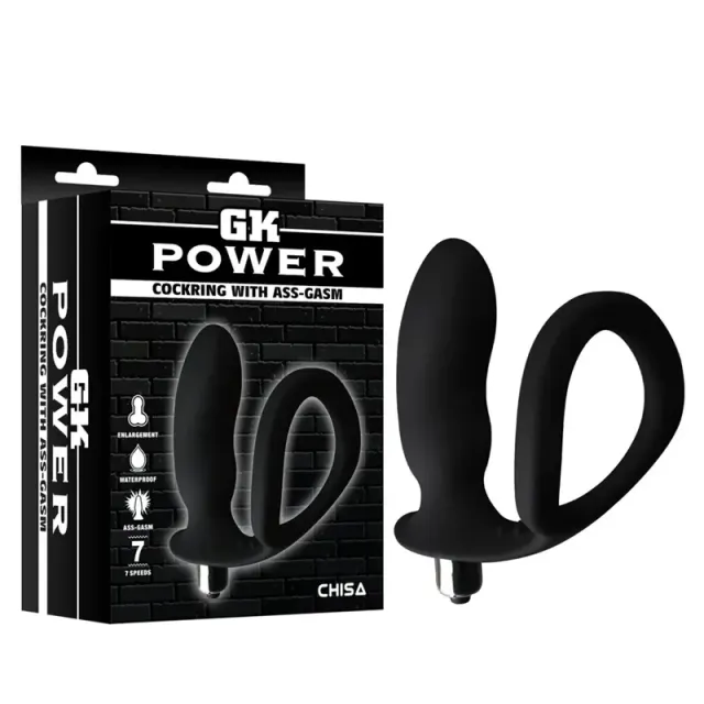 Dual Pleasure Ring with Anal Stimulation