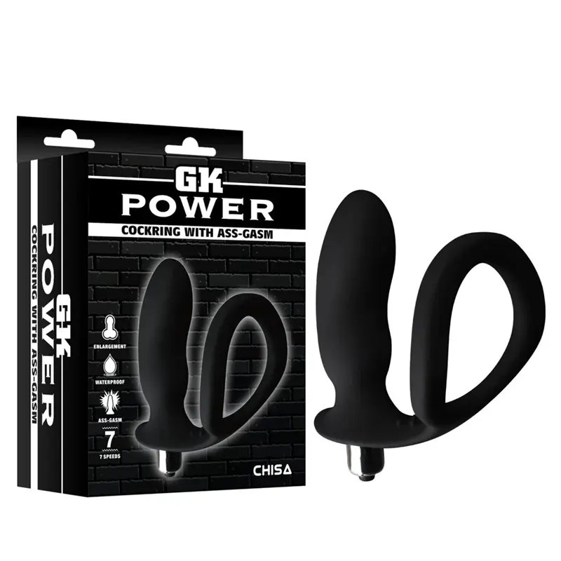 Dual Pleasure Ring with Anal Stimulation