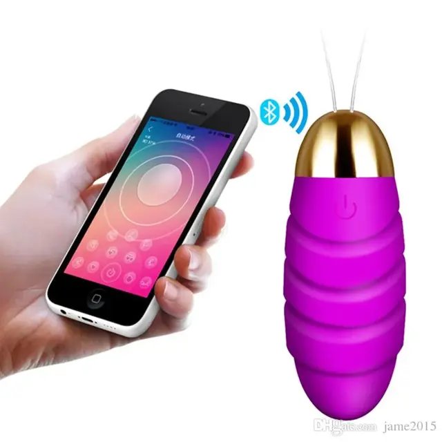 Smart Remote Control Vibrator with App Connectivity