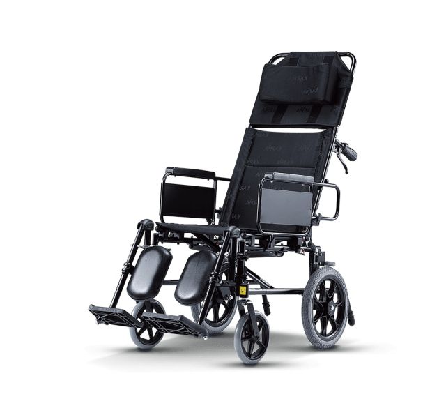 Karma KM-5000 F24 Reclining Wheelchair Black