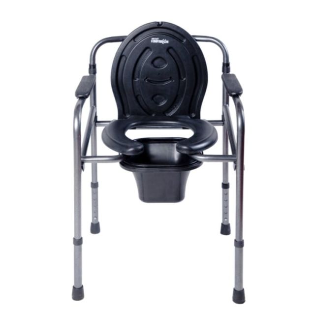 Commode Chair With Height Adjustable Premium Range