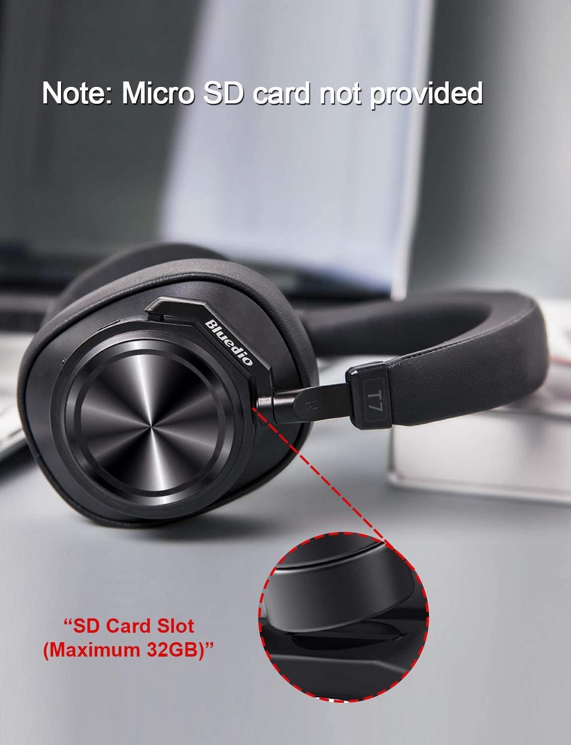 Bluedio T7 Plus Headphone 