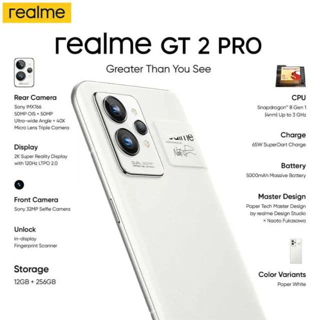 Realme GT 2 PRO 12GB/256GB