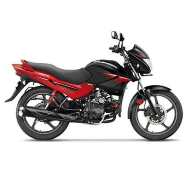 Hero Black With Sports Red Glamour DSS Tech