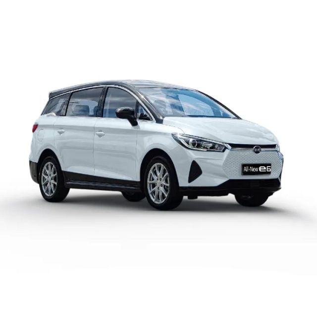 BYD All-New E6 Crystal White Black Roof