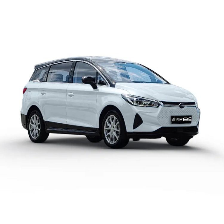 BYD All-New E6 Crystal White Black Roof