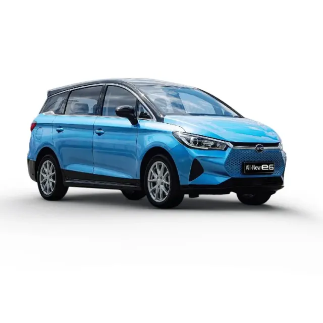 BYD All-New E6 Blue With Black Roof