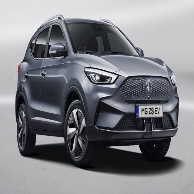 MG ZS EV Long Range Silver