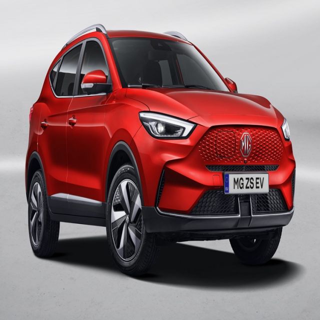 MG ZS EV Long Range Red