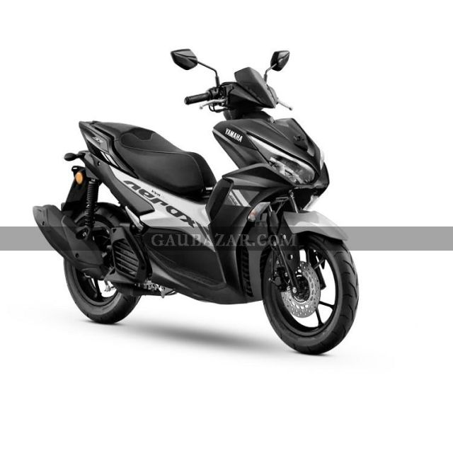 Yamaha Aerox 155 BS6 Mettalic Black