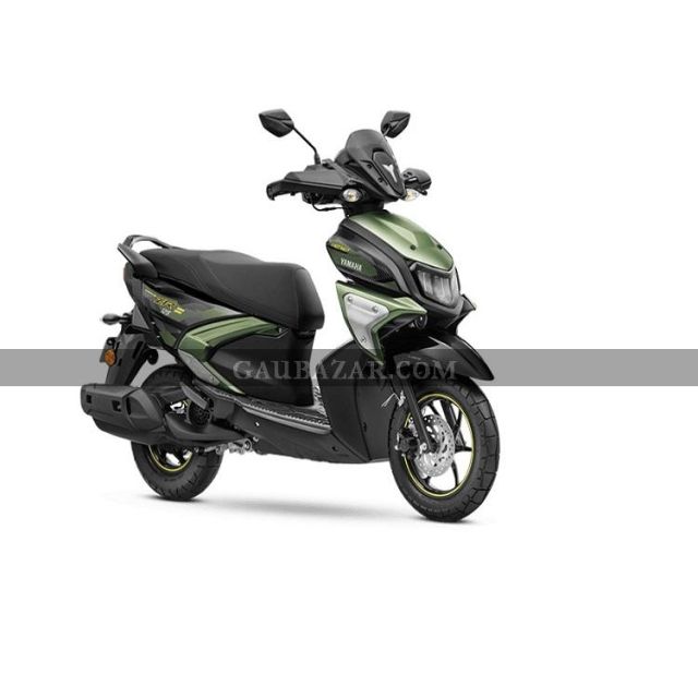 Yamaha RayZR 125 FI Street Rally Hybrid BS6 Green