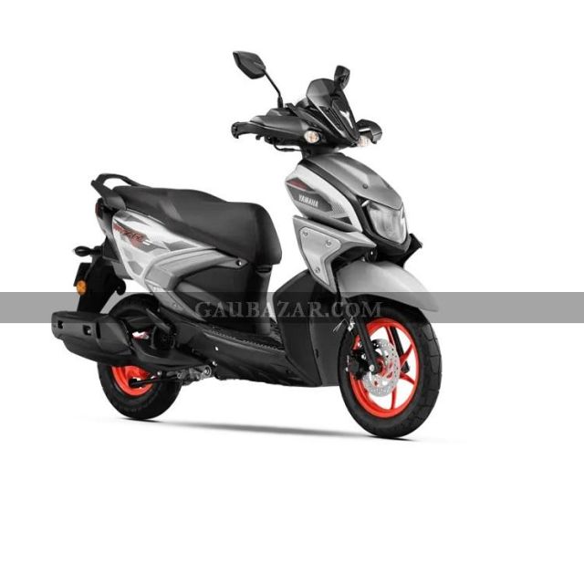 Yamaha RayZR 125 FI Street Rally Hybrid BS6 Light Grey Vermillion