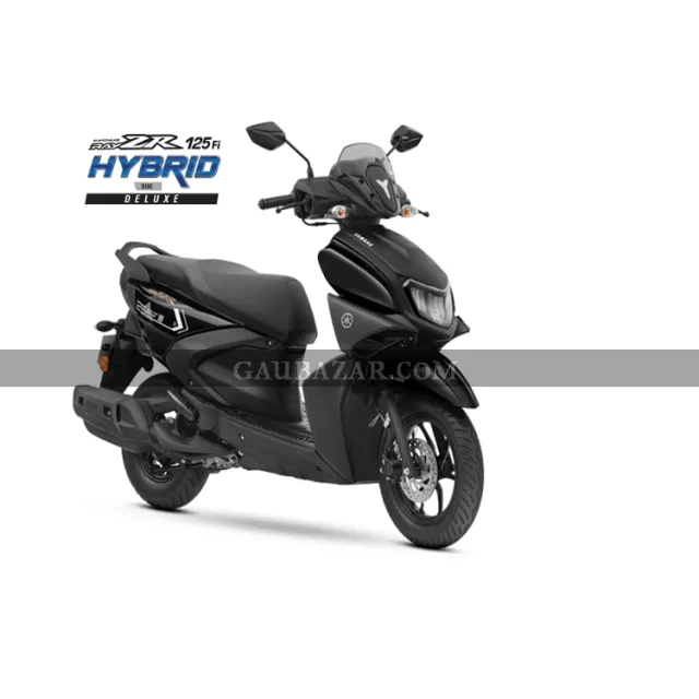 Yamaha RayZR 125 FI Hybrid BS6 Delux Black