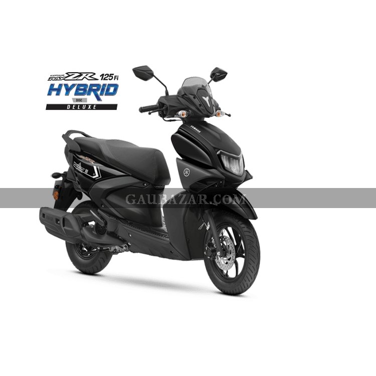 Yamaha RayZR 125 FI Hybrid BS6 Delux Black
