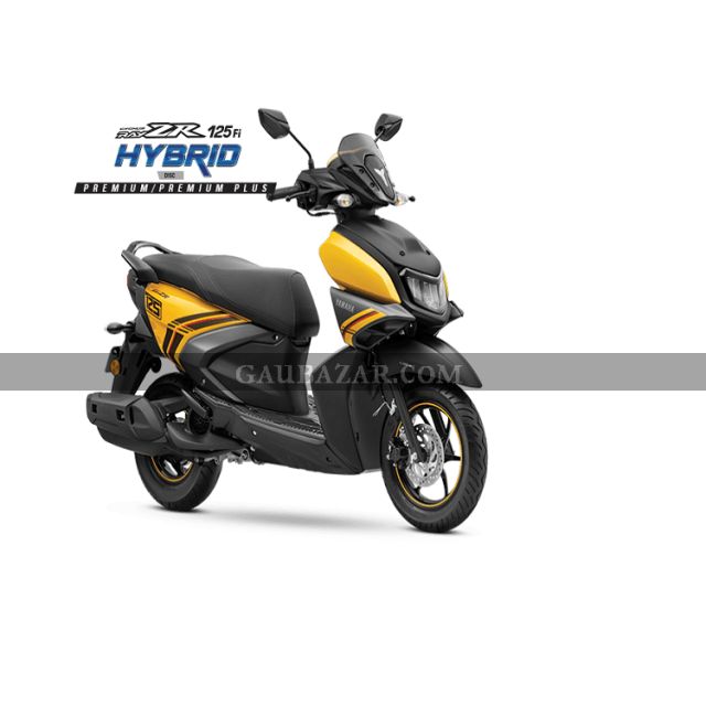 Yamaha RayZR 125 FI Hybrid BS6 Premium Plus Yellow