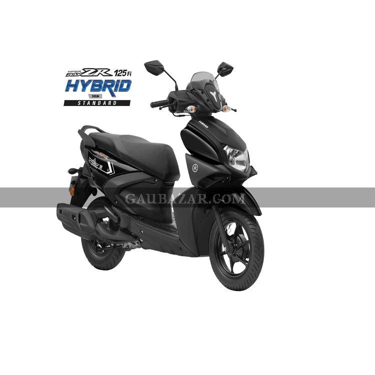 Yamaha RayZR 125 FI Hybrid BS6 Standard Black