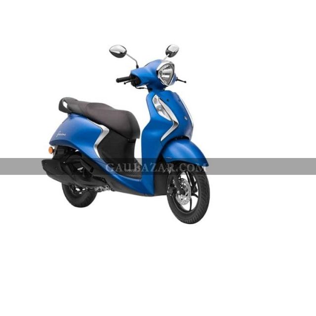 Fascino 125 FI BS6 Matt Blue Disc