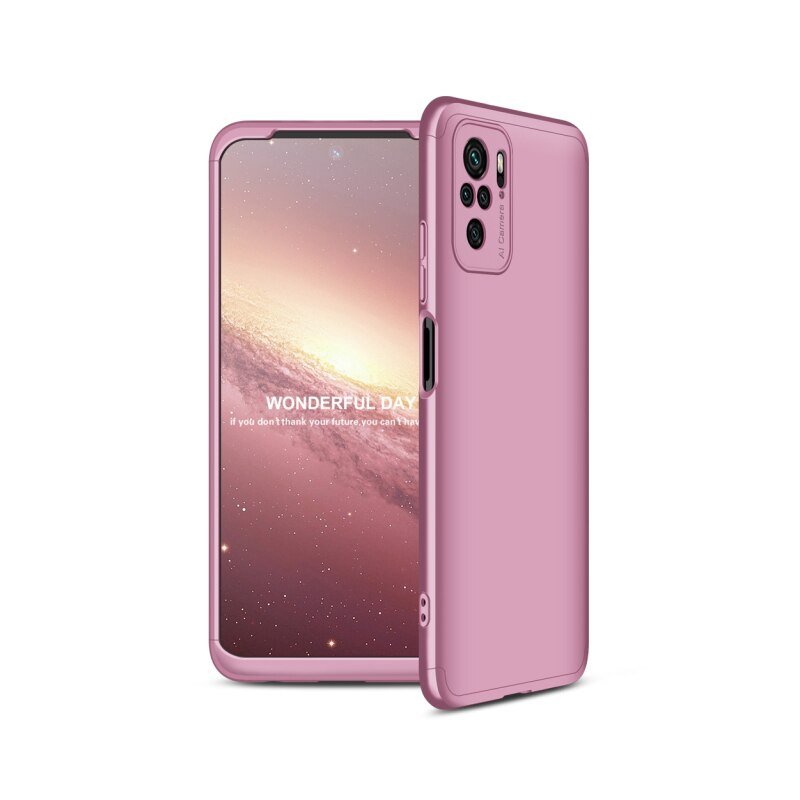 Mi Note 10 & Note 10s Original GKK 360Â° Mobile Cover Pink