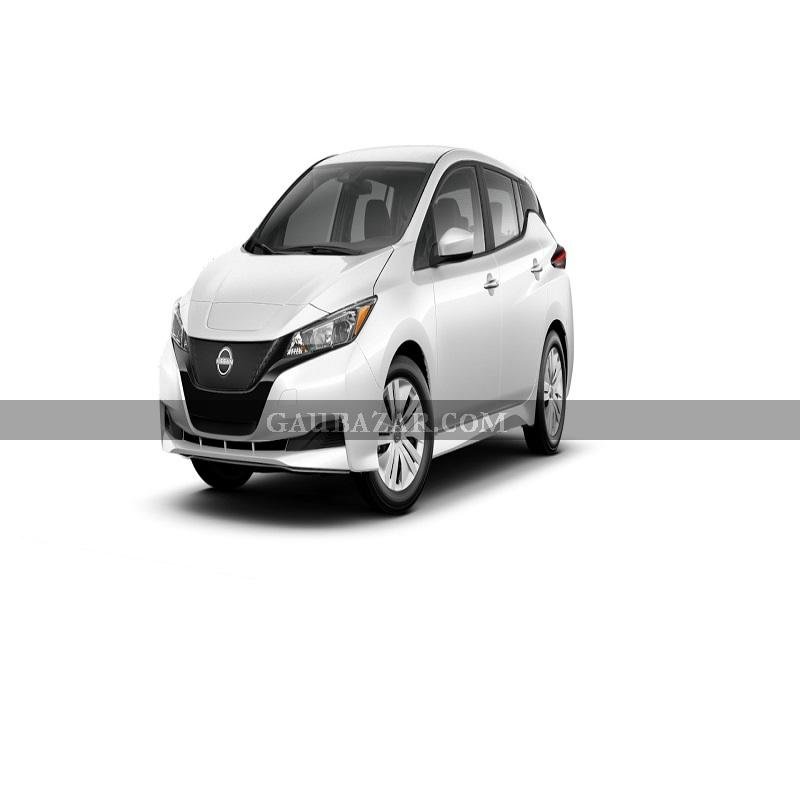 Nissan Leaf Glacier White Ev