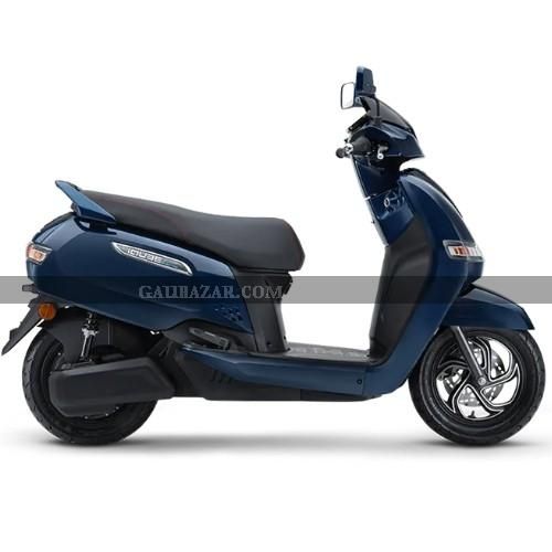 TVS iQube ST Electric Scooter Blue