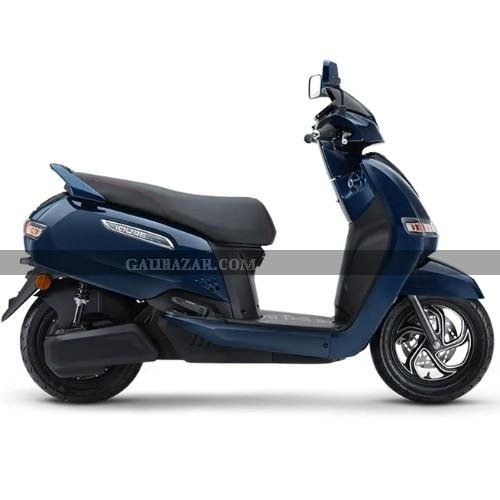 TVS iQube ST Electric Scooter Blue