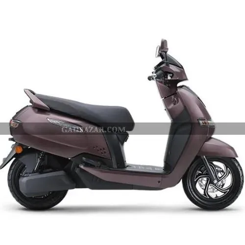 TVS iQube ST Electric Scooter Coffee