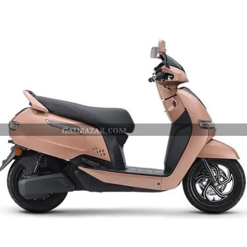 TVS iQube ST Electric Scooter Sand