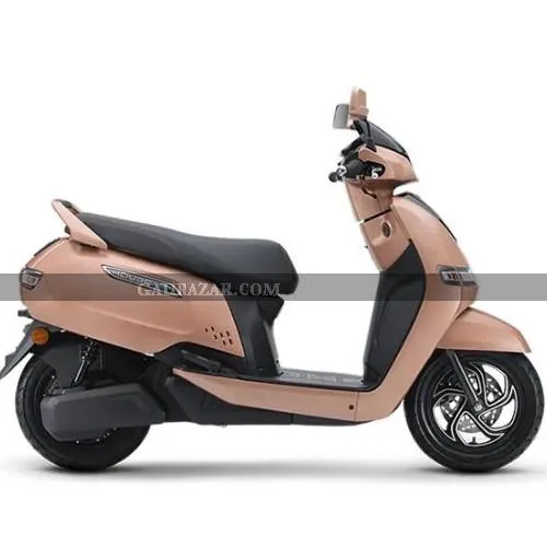TVS iQube ST Electric Scooter Sand