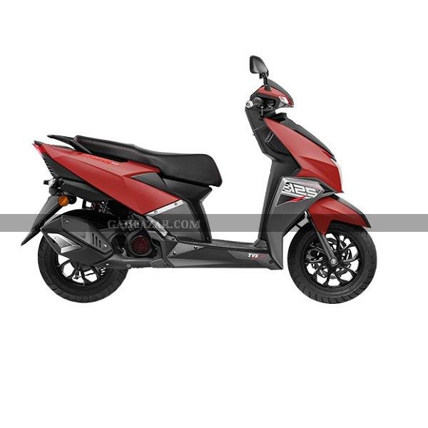 TVS Ntorq Disc Matte Red