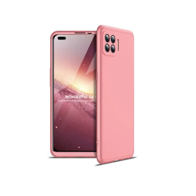 Oppo F17 Pro Original GKK 360Â° Mobile Cover Pink