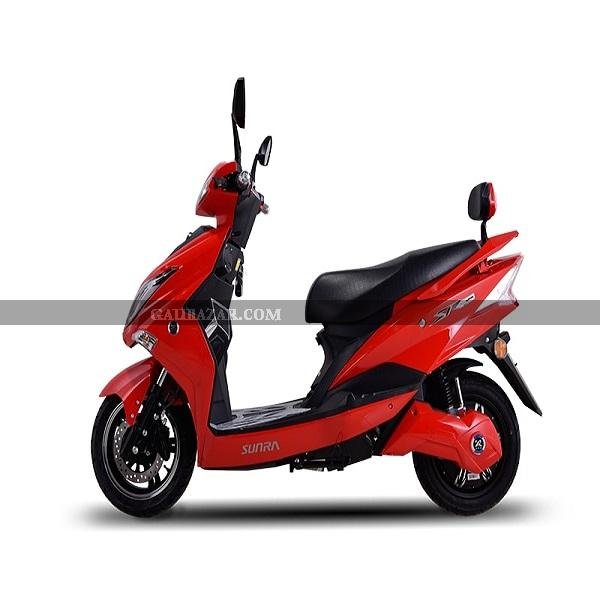Sunra Hawk Dual Battery Electric Scooter Red