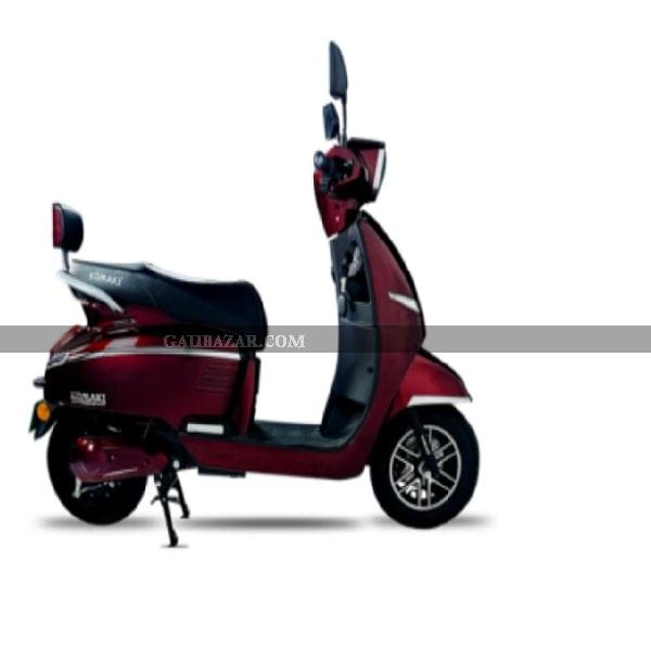 Komaki Flora Electric Scooter Garnet Red